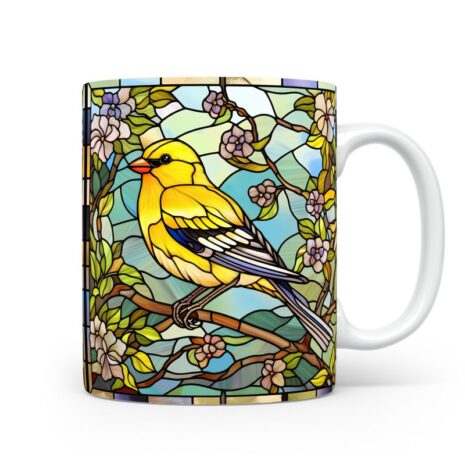 44-Suffix-ED-MD-SDGS-S12-08 Goldfinch 02 - Mug