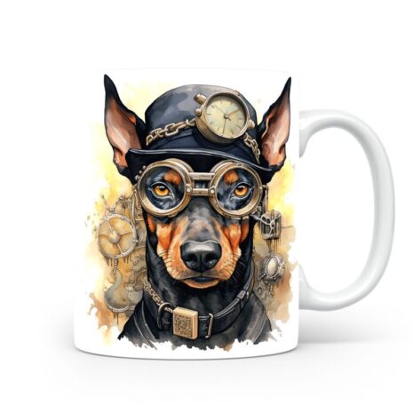 44-Suffix-ED-MD-SMP-S08-08 Doberman Pinscher 02 - Mug