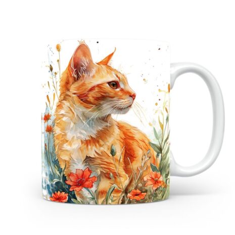 45-Suffix-ED-MD-CWAF-S11-08 Orange Cat 03 - Mug