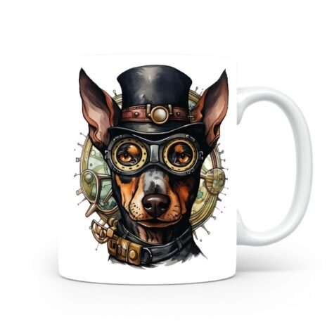 46-Suffix-ED-MD-SMP-S08-08 Doberman Pinscher 04 - Mug