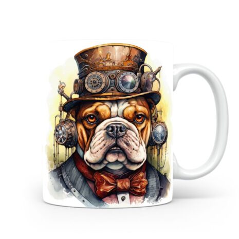 46-Suffix-ED-MD-SMP-S09-08 Bulldog 04 - Mug