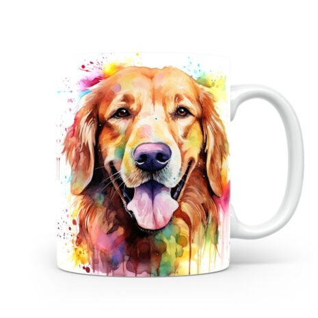 49-Suffix-ED-MD-SRB-S08-09 Golden Retriever 01 - Mug