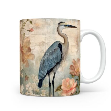 49-Suffix-ED-MD-VTD-S01-09 Great Blue Heron 01 - Mug