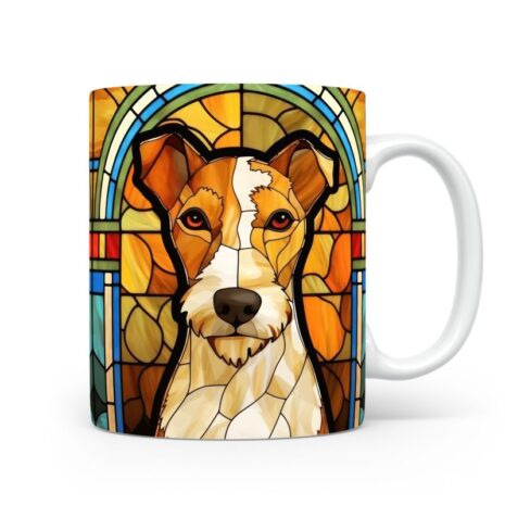 5-Suffix-ED-MD-SDGS-S01-01 Fox Terrier Dog 05 - Mug