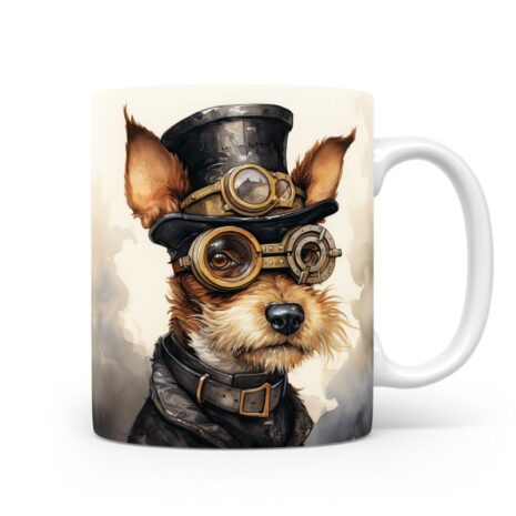 5-Suffix-ED-MD-SMP-S08-01 Fox Terrier Dog 05 - Mug