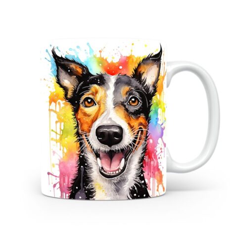 5-Suffix-ED-MD-SRB-S08-01 Fox Terrier Dog 05 - Mug