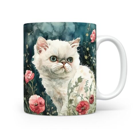 50-Suffix-ED-MD-CWAF-S11-09 Persian Cat 02 - Mug