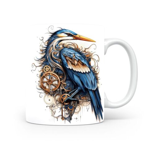 50-Suffix-ED-MD-SMP-S01-09 Great Blue Heron 02 - Mug