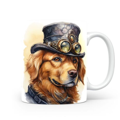 50-Suffix-ED-MD-SMP-S08-09 Golden Retriever 02 - Mug