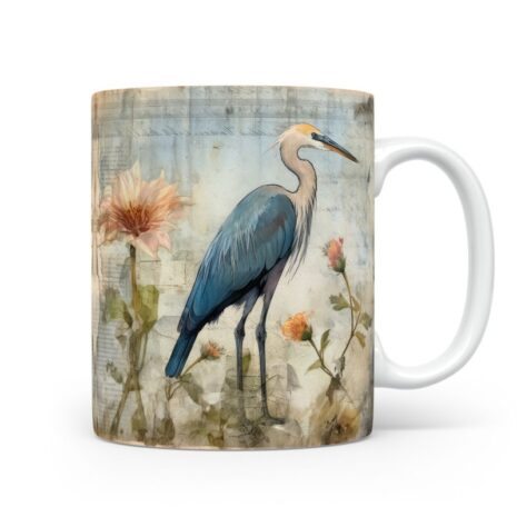 50-Suffix-ED-MD-VTD-S01-09 Great Blue Heron 02 - Mug