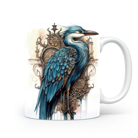 51-Suffix-ED-MD-SMP-S01-09 Great Blue Heron 03 - Mug