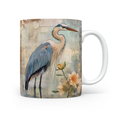 51-Suffix-ED-MD-VTD-S01-09 Great Blue Heron 03 - Mug