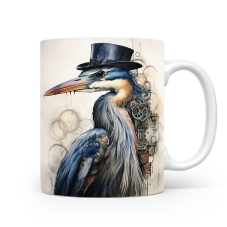 52-Suffix-ED-MD-SMP-S01-09 Great Blue Heron 04 - Mug