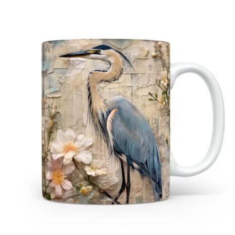 52-Suffix-ED-MD-VTD-S01-09 Great Blue Heron 04 - Mug