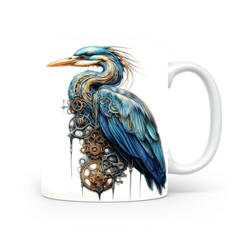 53-Suffix-ED-MD-SMP-S01-09 Great Blue Heron 05 - Mug