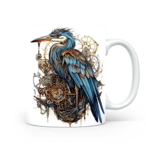 54-Suffix-ED-MD-SMP-S01-09 Great Blue Heron 06 - Mug