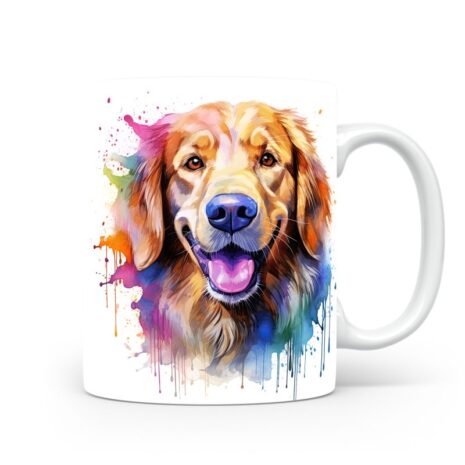 54-Suffix-ED-MD-SRB-S08-09 Golden Retriever 06 - Mug