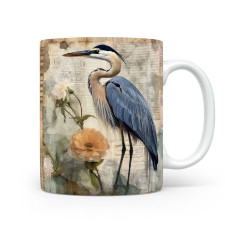 54-Suffix-ED-MD-VTD-S01-09 Great Blue Heron 06 - Mug