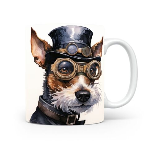 6-Suffix-ED-MD-SMP-S08-01 Fox Terrier Dog 06 - Mug