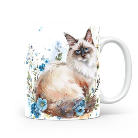 60-Suffix-ED-MD-CWAF-S11-10 Ragdoll Cat 06 - Mug