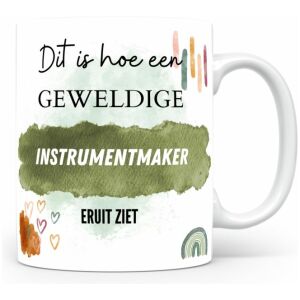 Mok bedrukken met beroep Instrumentmaker