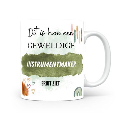 Mok bedrukken met beroep Instrumentmaker