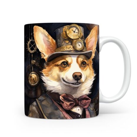 62-Suffix-ED-MD-SMP-S09-11 Pembrook Corgi 02 - Mug