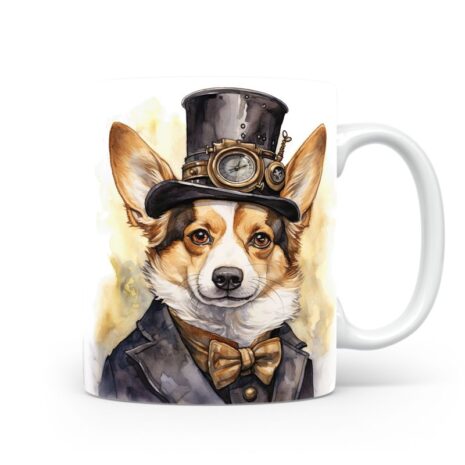 63-Suffix-ED-MD-SMP-S09-11 Pembrook Corgi 03 - Mug