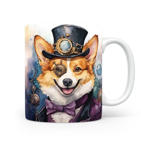 64-Suffix-ED-MD-SMP-S09-11 Pembrook Corgi 04 - Mug