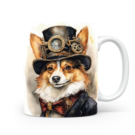 65-Suffix-ED-MD-SMP-S09-11 Pembrook Corgi 05 - Mug