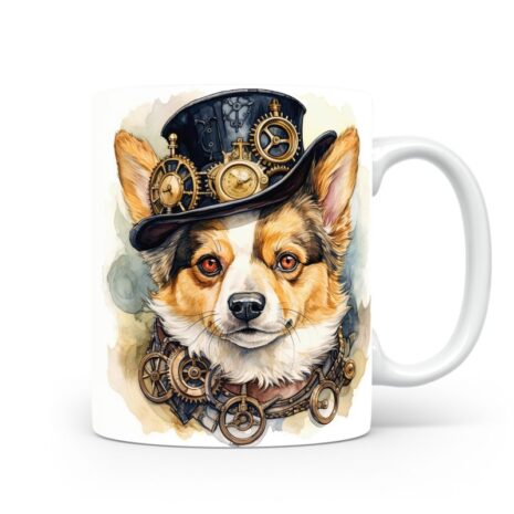 66-Suffix-ED-MD-SMP-S09-11 Pembrook Corgi 06 - Mug