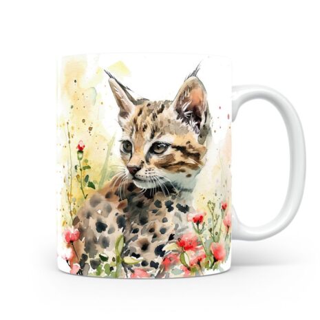 68-Suffix-ED-MD-CWAF-S11-12 Savannah Cat 02 - Mug