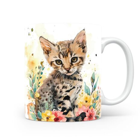 69-Suffix-ED-MD-CWAF-S11-12 Savannah Cat 03 - Mug