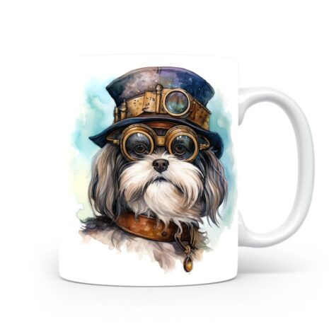 69-Suffix-ED-MD-SMP-S08-12 Lhasa Apso 03 - Mug