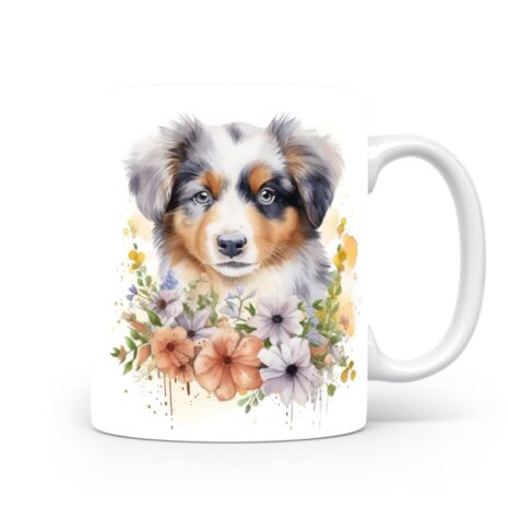 7-Suffix-ED-MD-CWAF-S06-02 Australian Shepherd 01 - Mug