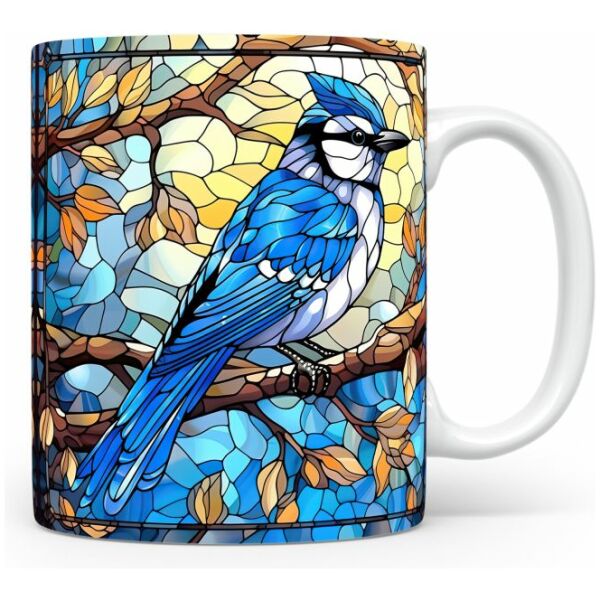 7-Suffix-ED-MD-SDGS-S12-02 Blue Jay 01 - Mug