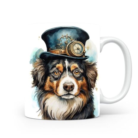 7-Suffix-ED-MD-SMP-S09-02 Australian Shepherd 01 - Mug