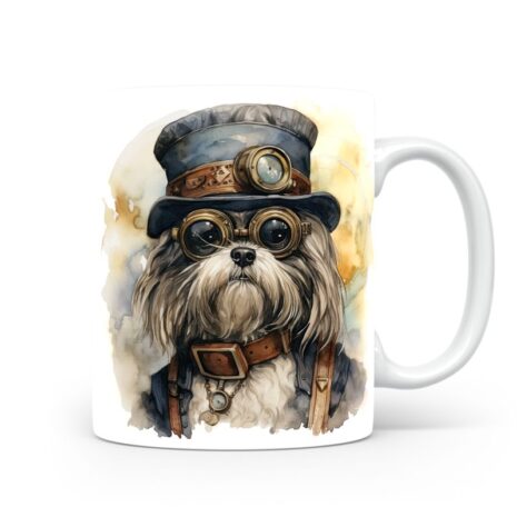 70-Suffix-ED-MD-SMP-S08-12 Lhasa Apso 04 - Mug