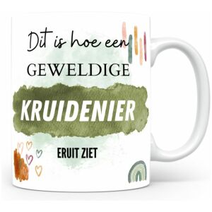 Mok bedrukken met beroep Kruidenier