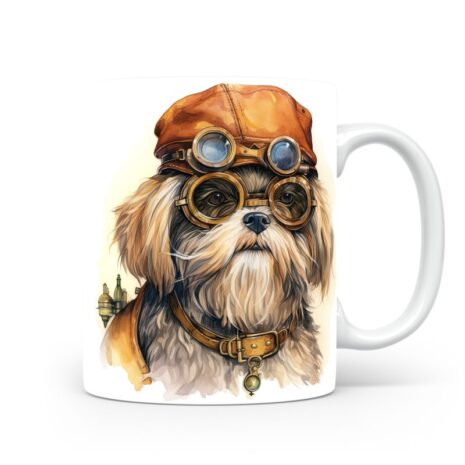 71-Suffix-ED-MD-SMP-S08-12 Lhasa Apso 05 - Mug