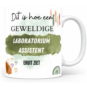 Mok bedrukken met beroep Laboratoriumassistent