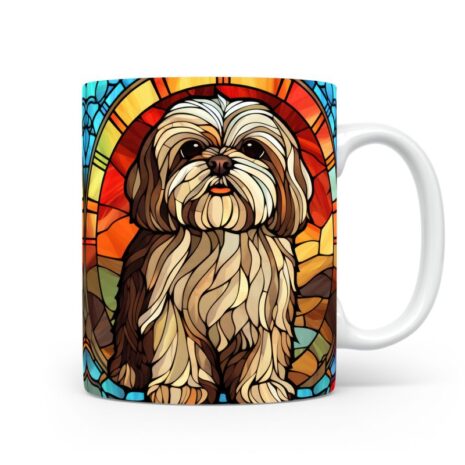 72-Suffix-ED-MD-SDGS-S01-12 Lhasa Apso 06 - Mug