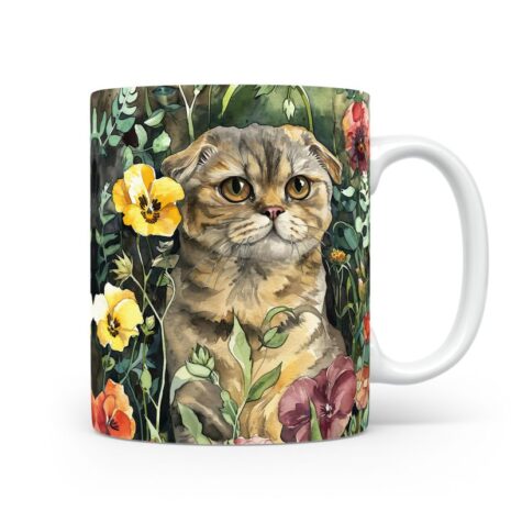 73-Suffix-ED-MD-CWAF-S11-13 Scottish Fold Cat 01 - Mug