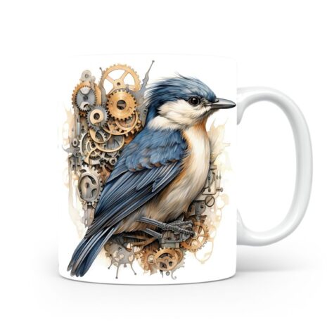 73-Suffix-ED-MD-SMP-S01-13 Nuthatch 01 - Mug