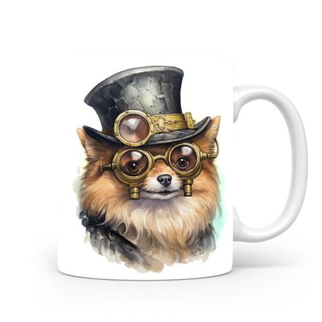 73-Suffix-ED-MD-SMP-S08-13 Pomeranian 01 - Mug