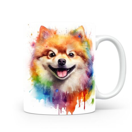 73-Suffix-ED-MD-SRB-S08-13 Pomeranian 01 - Mug