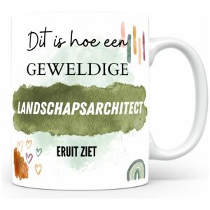 Mok bedrukken met beroep Landschapsarchitect