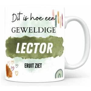 Mok bedrukken met beroep Lector