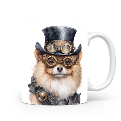 75-Suffix-ED-MD-SMP-S08-13 Pomeranian 03 - Mug