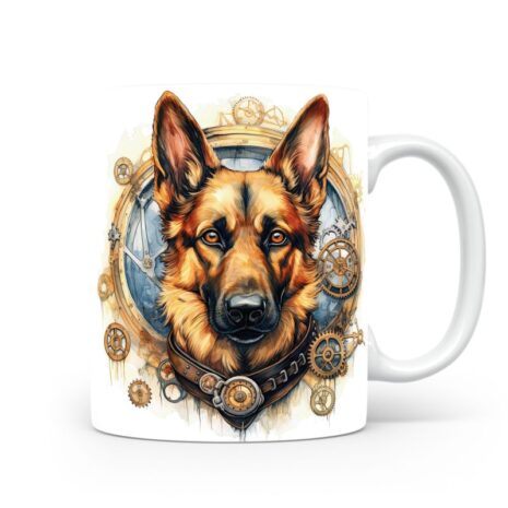 75-Suffix-ED-MD-SMP-S09-13 German Shepherd 03 - Mug